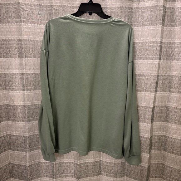 Women’s SHEIN Blue / Green Long Sleeved Top Size M / Medium - Picture 5 of 5
